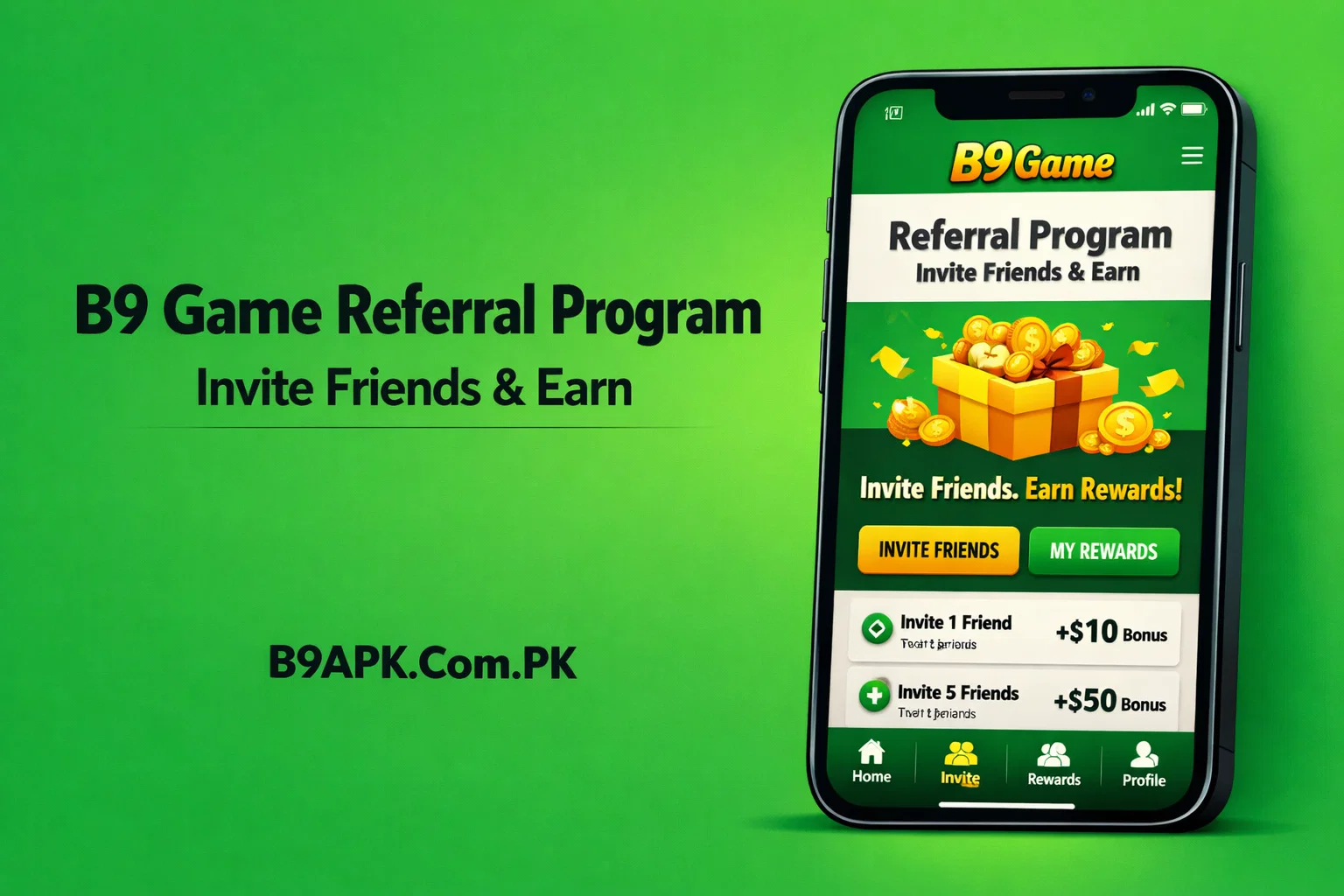 B9 Game Referral Program